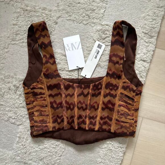 Zara Women's multi Corset - Picture 2 of 3